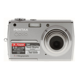 Pentax Optio T 30 Bedienungsanleitung | Manualzz