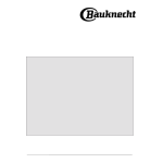 Bauknecht GSF 2500 Owner Manual
