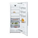 Bosch B30IR900SP Benchmark 16.8-cu ft Freezerless Refrigerator (Sta Use and Care Guide