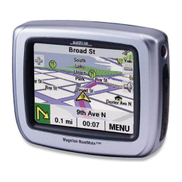 Magellan RoadMate 2200T - Automotive GPS Receiver Reference Manual | Manualzz