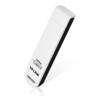 TP-LINK 300Mbps Wireless N USB Adapter Datasheet