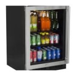 Marvel Industries ML24BCG0LS 23-7/8 in. 190 Cans Beverage Cooler Specification