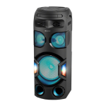 Sony MHC-V72D Аудиосистема мощного звука V72D с технологией BLUETOOTH® Руководство пользователя