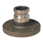 Dixon Valve &amp; Coupling 600-AL-SS 2 in. Flanged 150# Raised Face 316 Stainless Steel Adapter Specification