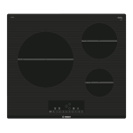 Bosch NIT8668SUC/01 Induction Cooktop Instruction manual