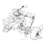 Toro Mid-Size Proline Gear Traction Unit, 16 hp Walk Behind Mower Operator's Manual