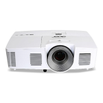 Acer M550 Projector User Manual