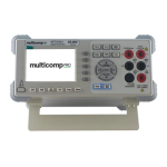 Multicomp Pro MP700022 EU-UK Spectrum Analyser Operating instructions