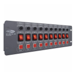 Showtec DJ Switch 10 10-Channel Switch Board Product guide