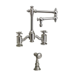 Waterstone 6150-12-1 Towson Bridge Faucet Specifications