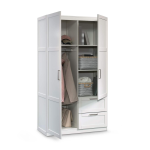 Sauder 2-Door 2-Drawer Wardrobe/Armoire Clothes Storage Cabinet Owner Manual
