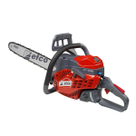 Efco MT5200-18 MT-Series Gas Chainsaw, Bar Length 18 in, Engine Displacement 51.7 cc Owner's Manual