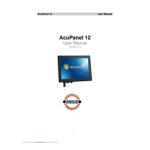 Acura Embedded Systems AcuDis115 User manual