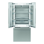 Thermador T36BT925NS Built-in French Door Bottom Freezer Specification Sheet