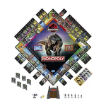 Monopoly F1662 Jurassic Park Edition Board Game Instructions