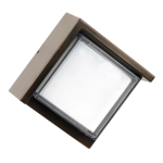 Feit Electric 7.5-Watt Bronze Outdoor Integrated LED Wall Pack Light User guide
