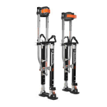 Unbranded S2-2440MP SurPro 24 in. to 40 in. Adjustable Height Dual Legs Support Magnesium Drywall Stilts Specification