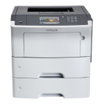 Lexmark MS610 de handleiding