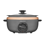 Morphy Richards 460011 Red Oval Slow Cooker 3.5L Instruction