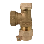 Ford Meter Box B81-777WR-NL 2 in. MIPT x FIPT Brass Ball Valve Curb Stop Specification