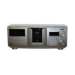 Sony CDP-M400CS 400 Disc MegaStorage® CD Changer Operating instructions