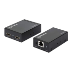 Manhattan 207584 1080p HDMI over Ethernet Extender Kit Quick Instruction Guide