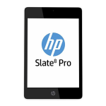 HP Slate 8 Pro Mode d'emploi