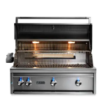 Lynx Grills L54TR-NG Professional&reg; Grill Series 54 in. 5-Burner Natural Gas Built-in Grill Specification