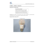 GE Lighting PUU-A19-CSLP LEDLAMP User Manual