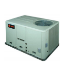 American Standard HVAC THC036E3E0A0000 Precedent™ 3 Tons 15 SEER Commercial Packaged Air Conditioner Installation manual