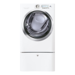Electrolux EWMED70JIW3 DRYER installation Guide
