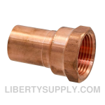 NIBCO 9035040PC Press System&reg; 1/2 x 3/4 in. PEX x Press Wrot Copper Reducing Adapter Specification