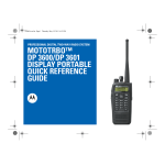 Motorola Solutions AZ489FT5867 Portable2-Way Radio User Manual