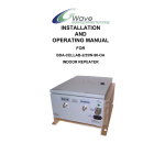 G-Way Microwave / G-Wave Q8KPS8N3790C IndustrialBooster User Manual