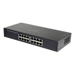 Renkforce 16-Port Gigabit Switch Network switch 16 ports 10 / 100 / 1000 Mbps Instrukcja obsługi