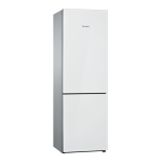Bosch B10CB81NVWH Bottom Freezer Refrigerator Specification Sheet