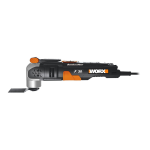 Worx WX680 F30 Sonicrafter Oscillating Multi-Tool Instruction Manual