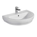 Barclay Products 4-1101WH Eden 450 Wall-Mount Sink in White with 1 Faucet Hole Installation guide