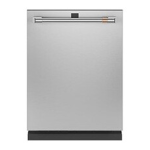 Cafe CDT855P2NS1 Smart 42-Decibel and Hard Food Disposer Built-In Dishwasher ENERGY STAR Dimensions Guide