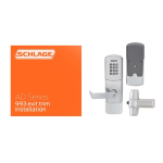 Schlage AD-993 Data Sheet
