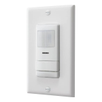 Lithonia Lighting WSX IV Contractor Select WSX Series 120-277 Volt Ivory Wall Switch Occupancy Sensor Specification