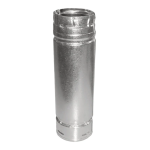 M&amp;G Duravent 8GV36 8 in. X 36 in. Type B Round Gas Vent Pipe Specification