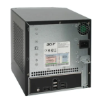 Acer easyStore H340 Desktop User guide
