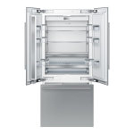Thermador T36IT902NP 36-Inch Built-in Panel Ready French Door Bottom Freezer Use and Care Manual