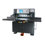 Challenge Champion 305 X, XD, XG, XT 2007 30.5" Hydraulic Paper Cutter Instruction and Parts Manual