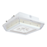 Satco 65-634 LED WIDE BEAM ANGLE CANOPY Instructions