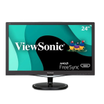 ViewSonic VX2457-mhd 24'' Display User Guide