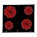 Bauknecht CHR 6640 IN Hob Gebruikershandleiding