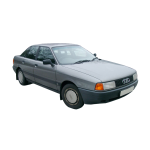 Audi 80-90 B3 (1986-1991) Service manual