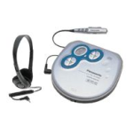 Panasonic SL-SX286J MP3 Player User manual